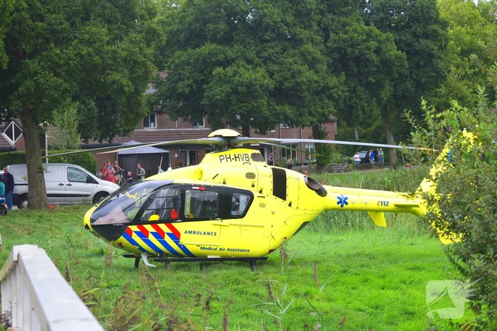 Traumahelikopter ingezet voor medisch incident