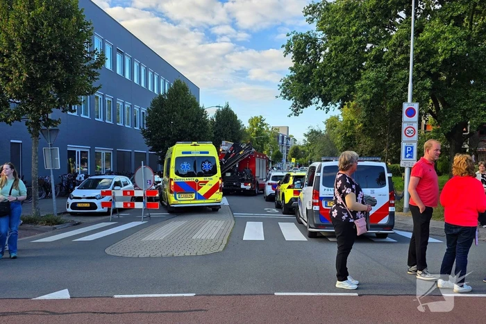 Medische noodsituatie nabij Heide-optocht