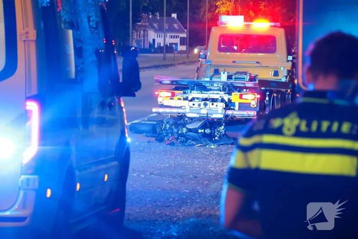 Motorrijder gewond bij ongeval