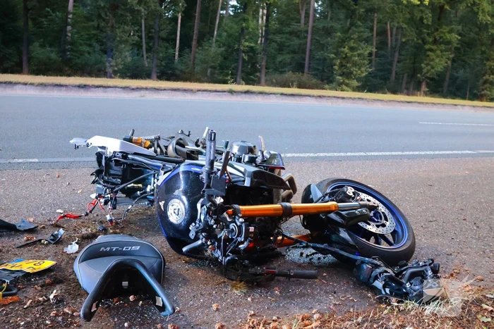 Motorrijder gewond bij ongeval