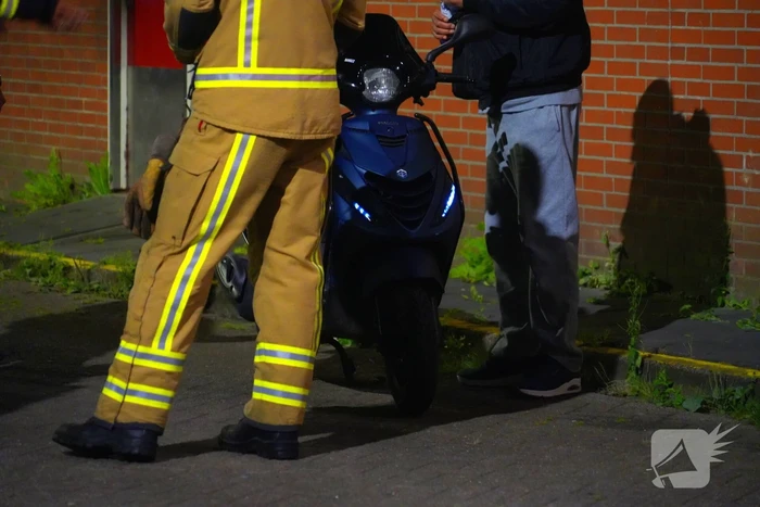 Gaslekkage in flat blijkt lekkende brandstof van scooter