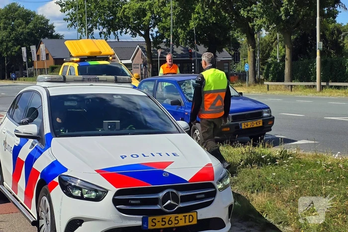 Fietser gewond bij verkeersongeluk