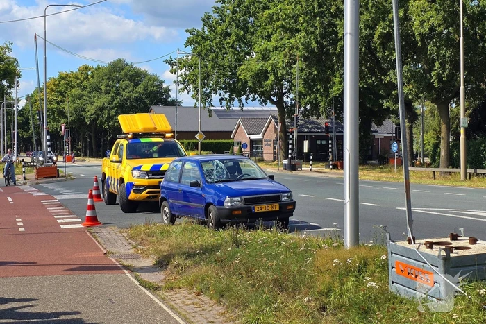 Fietser gewond bij verkeersongeluk