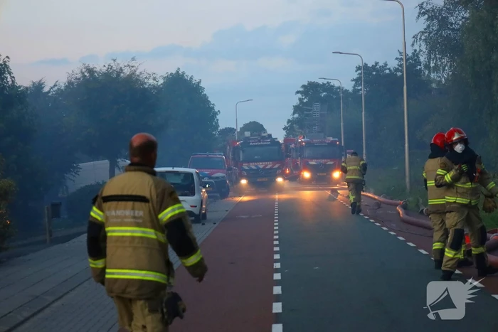 Industriebrand zorgt voor rookoverlast