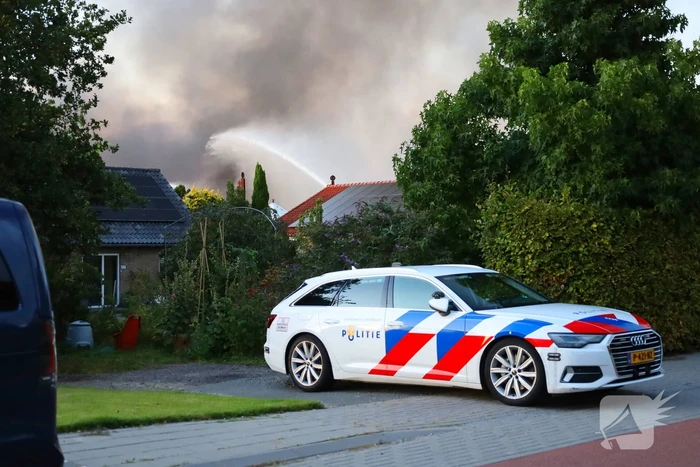 Industriebrand zorgt voor rookoverlast