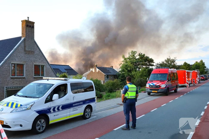 Industriebrand zorgt voor rookoverlast