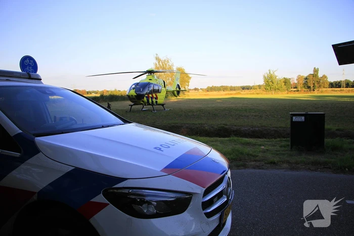 Traumahelikopter ingezet voor incident