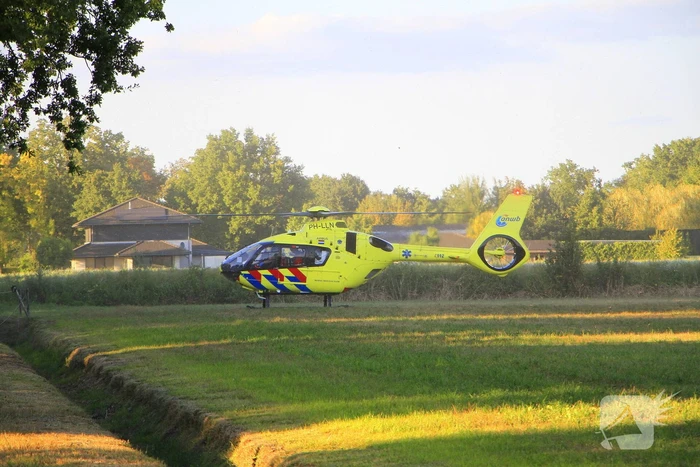 Traumahelikopter ingezet voor incident