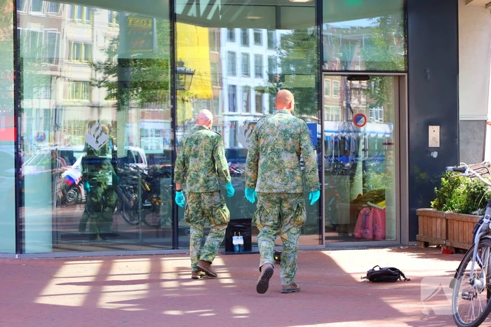 Verdacht pakketje ontdekt voor politiebureau