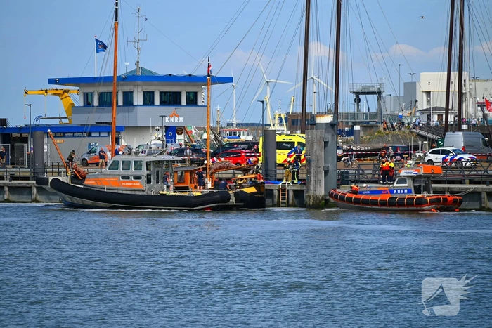 Machinekamer in brand, snelle actie