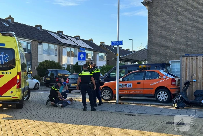 Scooterrijder aangehouden bij ongeval