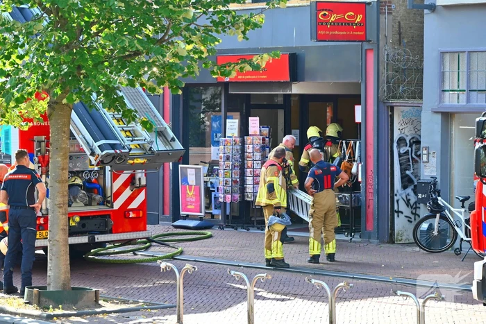 Brand vergt snelle inzet in winkel