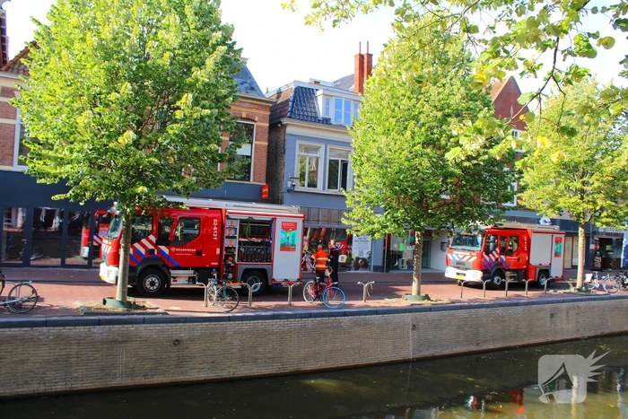 Brand vergt snelle inzet in winkel