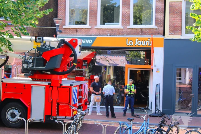 Brand vergt snelle inzet in winkel