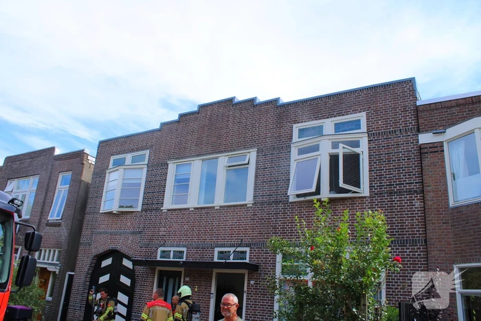 Veel rookontwikkeling bij woningbrand