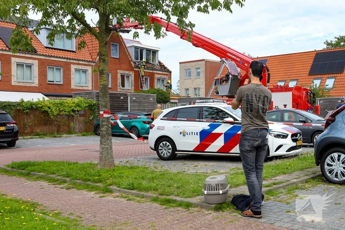 Woningbrand leidt tot ontruiming en grote hulpverlening