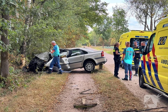 Ernstig ongeval met auto leidt tot gewonden