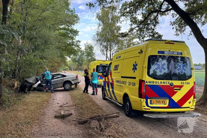 Ernstig ongeval met auto leidt tot gewonden
