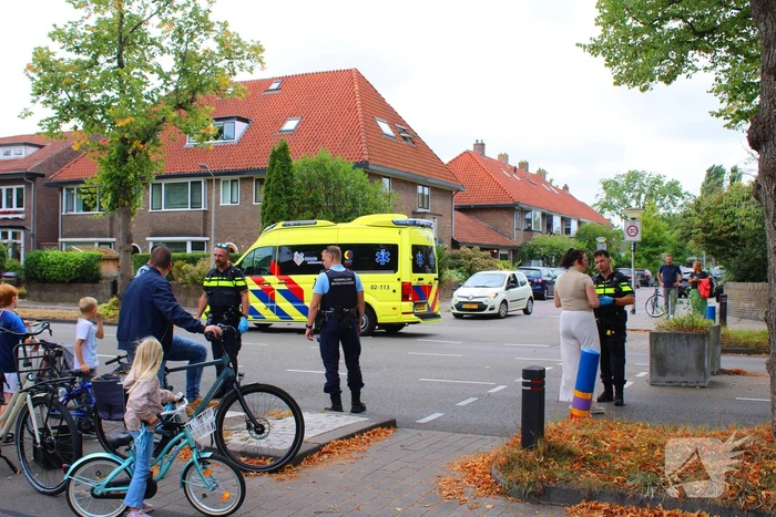 Fietser gewond in botsing met auto