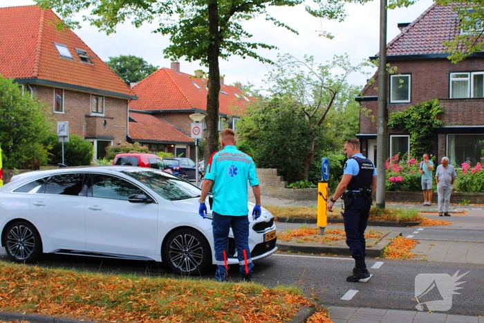 Fietser gewond in botsing met auto