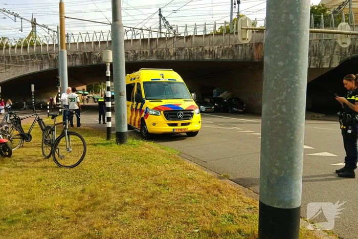 Fietser gewond bij aanrijding