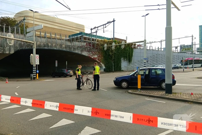 Fietser gewond bij aanrijding