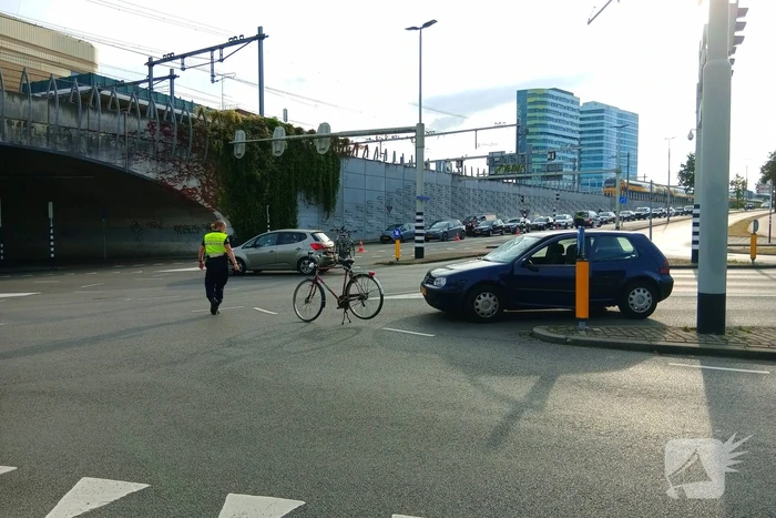 Fietser gewond bij aanrijding