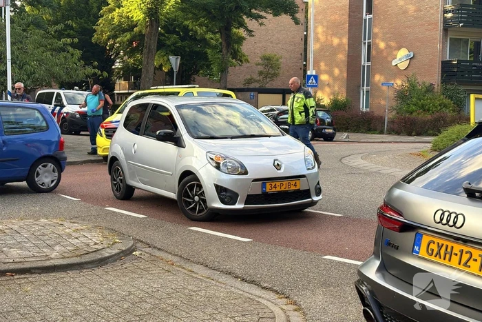Fietser gewond bij aanrijding op rotonde