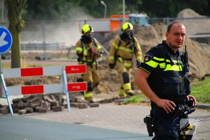 Spoedinzet door sterke gaslucht