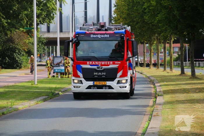 Spoedinzet door sterke gaslucht