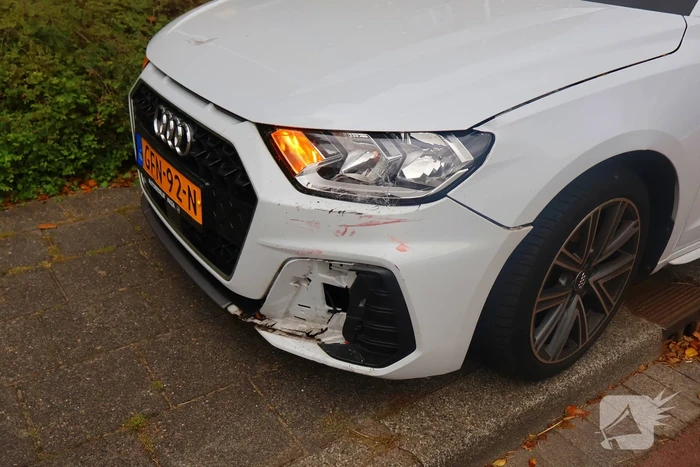 Scooterrijder en automobilist betrokken bij ongeval
