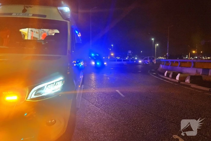 Auto verliest controle na lachgasgebruik
