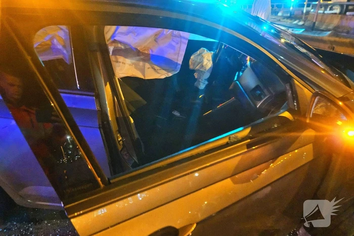 Auto verliest controle na lachgasgebruik