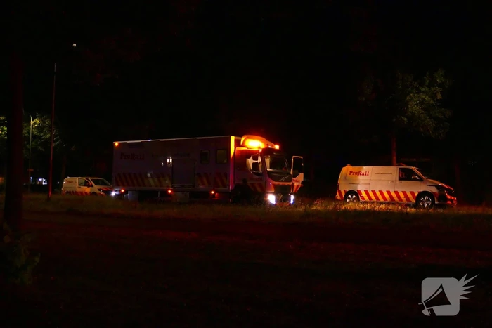 Treinverkeer gestremd door aanrijding