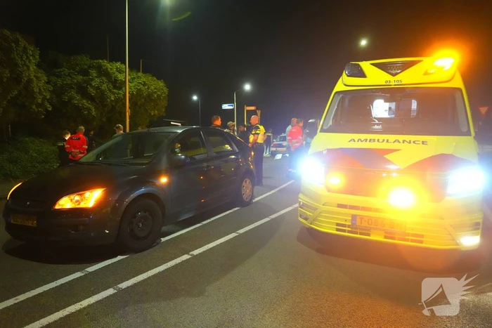 Fatbiker gewond bij botsing met auto