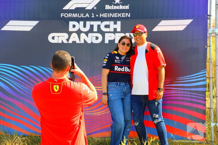 Drukte voor Formule 1 race op circuit Zandvoort