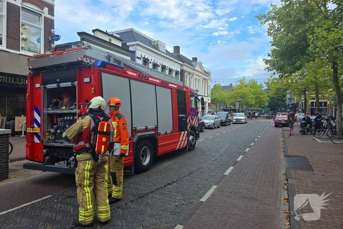Buitenbrand bij pizzeria onder controle