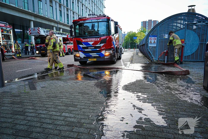 Brandmelding in onderzoeksgebouw van LUMC