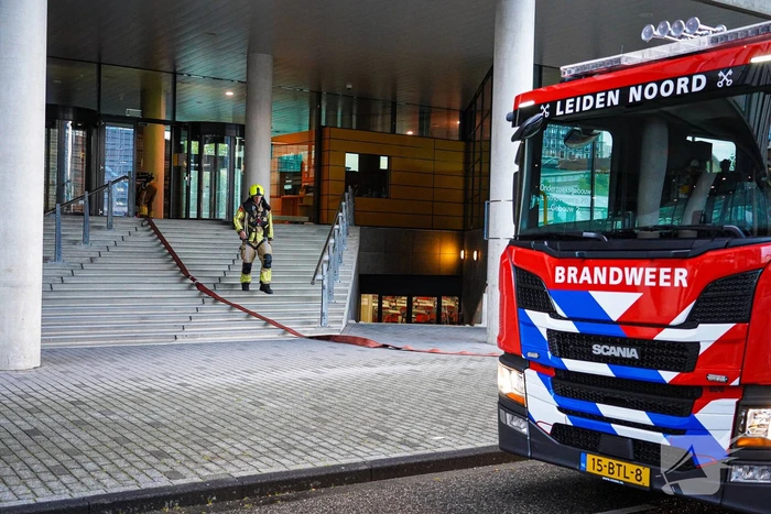 Brandmelding in onderzoeksgebouw van LUMC
