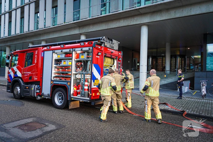 Brandmelding in onderzoeksgebouw van LUMC