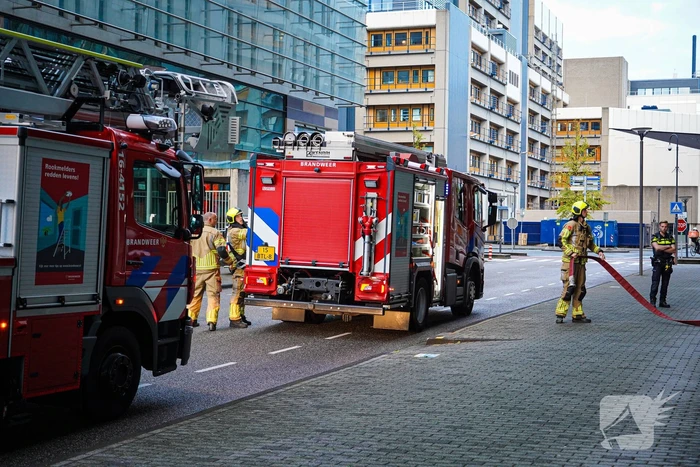 Brandmelding in onderzoeksgebouw van LUMC
