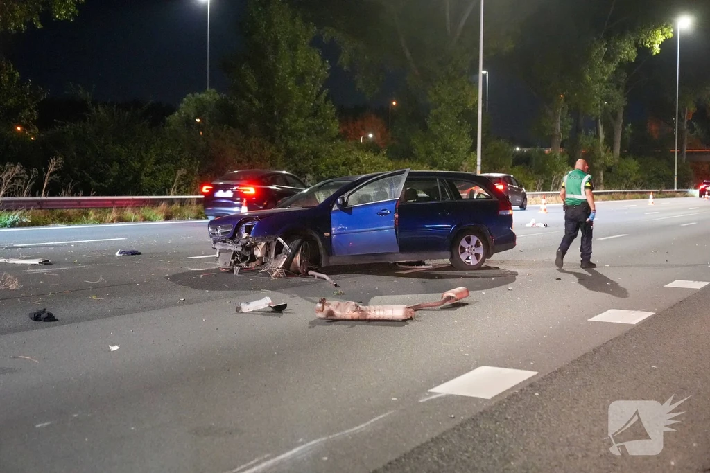Rijksweg A12 R 32,8 112 melding Reeuwijk 