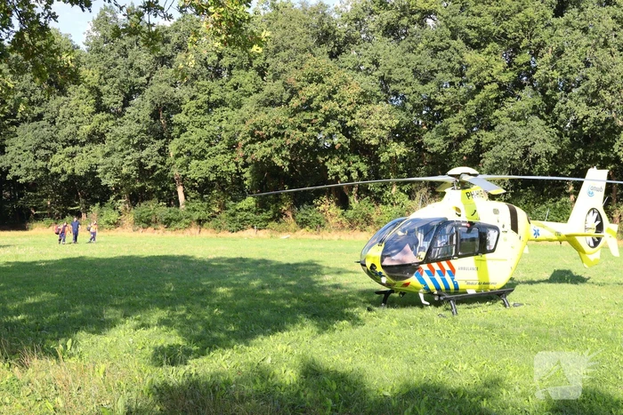 traumahelikopter ingezet bij medisch incident