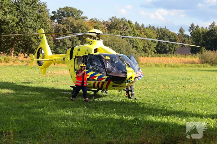 traumahelikopter ingezet bij medisch incident