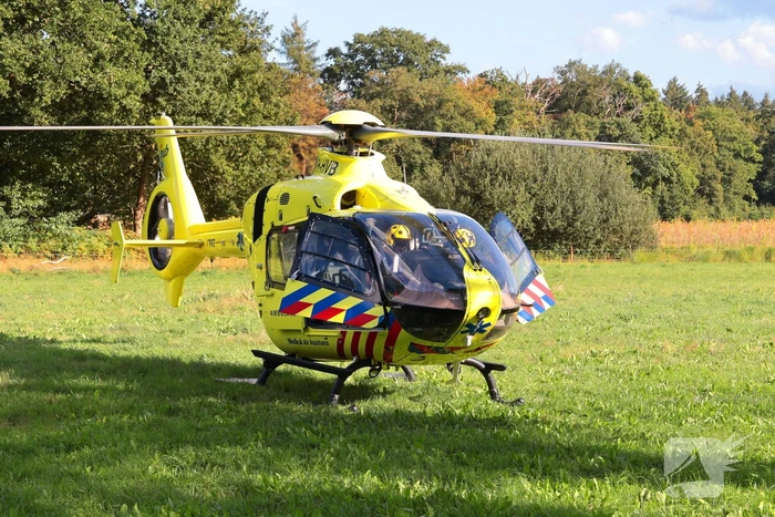 traumahelikopter ingezet bij medisch incident