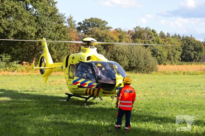 traumahelikopter ingezet bij medisch incident