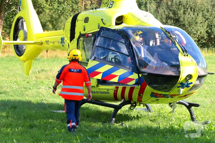 traumahelikopter ingezet bij medisch incident