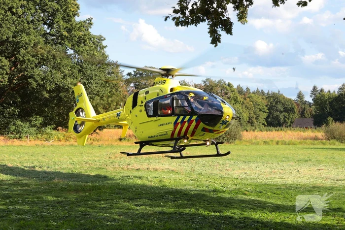 traumahelikopter ingezet bij medisch incident