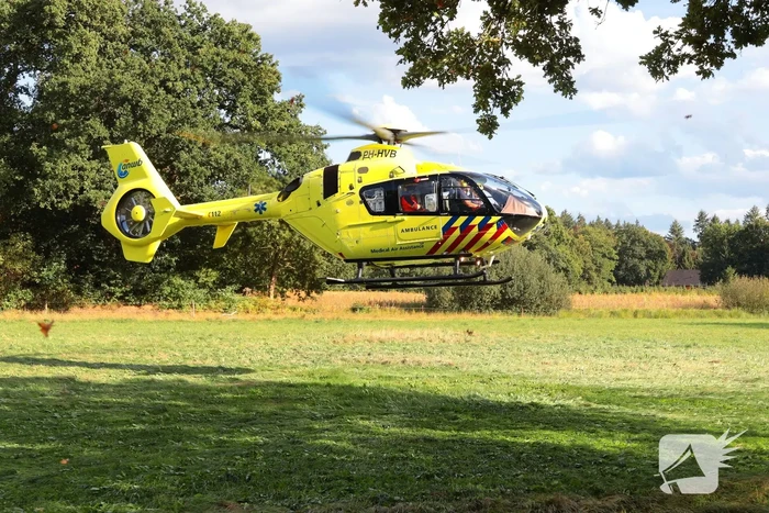 traumahelikopter ingezet bij medisch incident