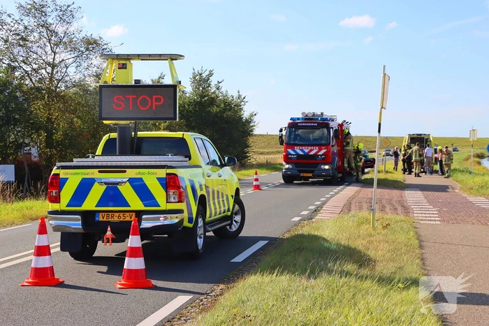 Gewonde bij kettingbotsing